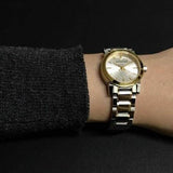 Burberry The City Silver Dial Two Tone Steel Strap Watch for Women - BU9217 Authentic Buy Shop Now