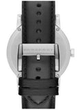 Burberry The City Chronograph White Dial Black Leather Strap Watch for Men - BU9355 Authentic Buy Shop Now