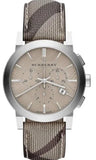 Burberry The City Smoked Brown Dial Brown Leather Strap Watch for Men - BU9361 Authentic Buy Shop Now