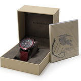 Burberry The City Chronograph Black Dial Red Rubber Strap Watch For Men - BU9805 Authentic Buy Shop Now