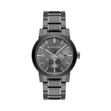 Burberry The City Black Dial Black Steel Strap Watch for Men - BU9902 Authentic Buy Shop Now