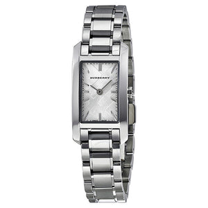 Burberry Heritage Quartz White Dial Silver Steel Strap Watch For Women - BU9600 Authentic Buy Shop Now