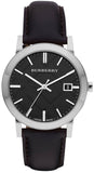 Burberry The City Black Dial Black Leather Strap Watch for Men - BU9009 Authentic Buy Shop Now
