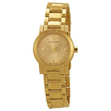 Burberry The City Gold Dial Gold Steel Strap Watch for Women - BU9227 Authentic Buy Shop Now