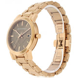 Burberry The City Diamonds Rose Gold Dial Rose Gold Steel Strap Watch for Women - BU9126 Authentic Buy Shop Now