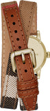 Burberry Utilitarian White Dial Multicolor Leather Strap Watch for Women - BU7851 Authentic Buy Shop Now