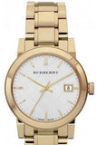 Burberry The City White Dial Gold Steel Strap Watch for Women - BU9103 Authentic Buy Shop Now