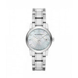 Burberry The City Diamonds Silver Dial Silver Steel Strap Watch for Women - BU9125 Authentic Buy Shop Now