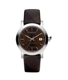 Burberry Smoked Brown Dial Brown Leather Strap Watch for Women - BU1775 Authentic Buy Shop Now
