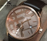 Burberry The Classic Brown Dial Brown Leather Strap Watch for Men - BU10012 Authentic Buy Shop Now