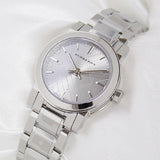 Burberry The City Silver Dial Silver Steel Strap Watch for Women - BU9200 Authentic Buy Shop Now