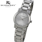 Burberry The City Silver Diamonds Dial Silver Steel Strap Watch for Women - BU9230 Authentic Buy Shop Now