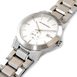 Burberry The City Silver Dial Silver Steel Strap Watch for Men - BU9900 Authentic Buy Shop Now