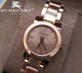 Burberry Heritage Rose Gold Dial Rose Gold Steel Strap Watch for Women - BU9215 Authentic Buy Shop Now