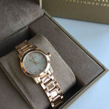 Burberry Heritage Rose Gold Dial Rose Gold Steel Strap Watch for Women - BU9215 Authentic Buy Shop Now