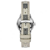 Burberry Classic Stone Silver Dial Horseberry Black Leather Strap Watch for Women - BU10103 Authentic Buy Shop Now