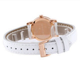 Burberry The City White Dial White Leather Strap Watch for Women - BU9209 Authentic Buy Shop Now
