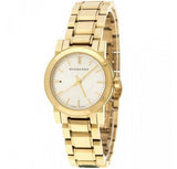 Burberry Heritage White Dial Gold Steel Strap Watch for Women - BU9203 Authentic Buy Shop Now