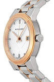 Burberry The City Diamonds White Dial Two Tone Steel Strap Watch for Women - BU9127 Authentic Buy Shop Now