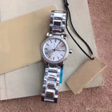 Burberry The City Diamonds Silver Dial Silver Steel Strap Watch for Women - BU9220 Authentic Buy Shop Now