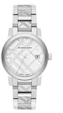 Burberry The City Silver Dial Silver Steel Strap Watch for Men - BU9037 Authentic Buy Shop Now
