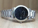 Burberry The City Black Dial Silver Stainless Steel Strap Watch for Women - BU9001 Authentic Buy Shop Now