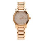 Burberry The City Nude Dial Rose Gold Steel Strap Watch for Women - BU9228 Authentic Buy Shop Now