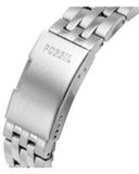 Fossil FB-01 Chronograph Black Dial Silver Steel Strap Watch for Men - FS5837 Authentic Buy Shop Now