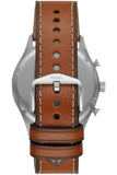 Fossil Forrester Chronograph Grey Dial Brown Leather Strap Watch for Men - FS5815 Authentic Buy Shop Now
