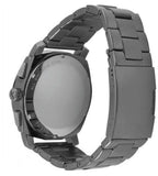 Fossil Machine Chronograph Black Dial Grey Steel Strap Watch for Men - FS4662 Authentic Buy Shop Now
