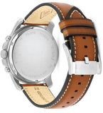 Fossil Grant Chronograph Blue Dial Brown Leather Strap Watch for Men - FS5210 Authentic Buy Shop Now