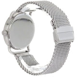 Fossil Neutra Chronograph White Dial Silver Mesh Bracelet Watch for Men - FS5382 Authentic Buy Shop Now