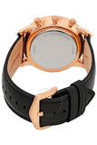 Fossil Neutra Chronograph Black Dial Black Leather Strap Watch for Men - FS5381 Authentic Buy Shop Now