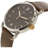 Fossil Commuter Grey Dial Brown Leather Strap Watch for Men - FS5417 Authentic Buy Shop Now
