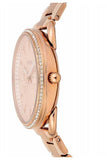 Fossil Tailor Rose Gold Dial Rose Gold Steel Strap Watch for Women - ES4264 Authentic Buy Shop Now