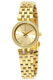 Michael Kors Darci Gold Dial with Diamonds Gold Steel Strap Watch for Women - MK3295 Authentic Buy Shop Now