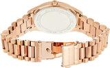 Michael Kors Slim Runway Rose Gold Dial Rose Gold Steel Strap Watch for Women - MK3197 Authentic Buy Shop Now