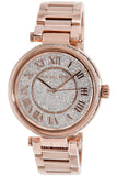 Michael Kors Skylar Rose Gold Dial Rose Gold Steel Strap Watch for Women - MK5868 Authentic Buy Shop Now