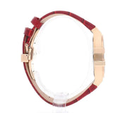 Maserati Potenza Silver Dial Red Leather Strap Watch For Women - R8851108501 Authentic Buy Shop Now