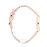 Michael Kors Pyper Analog White Dial Pink Leather Strap Watch For Women - MK2803 Authentic Buy Shop Now