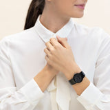 Bvlgari Bvlgari Lady Black Dial Black Steel Strap Watch for Women - BVLGARI103557 Authentic Buy Shop Now