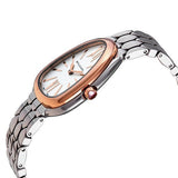 Bvlgari Serpenti Seduttori Quartz Silver Dial Silver Steel Strap Watch for Women - SERPENTI103144 Authentic Buy Shop Now