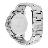 Maserati Successo Chronograph Black Dial Silver Steel Strap Watch For Men - R8873621001 Authentic Buy Shop Now