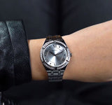 Guess Cosmo Diamonds Silver Dial Silver Steel Strap Watch For Women - GW0033L1 Authentic Buy Shop Now
