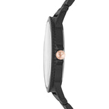 Emporio Armani Interchangeable Black Dial Black Steel Strap Watch For Men - AR80021 Authentic Buy Shop Now