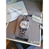 Burberry The City Silver Diamonds Dial Silver Steel Strap Watch for Women - BU9230 Authentic Buy Shop Now