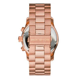 Michael Kors Bradshaw Quartz Blue Dial Rose Gold Steel Strap Watch For Women - MK5951 Authentic Buy Shop Now