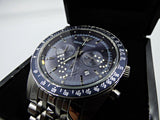 Emporio Armani Sportivo Chronograph Blue Stainless Steel Watch For Men - AR6072 Authentic Buy Shop Now