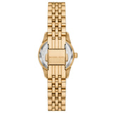 Michael Kors Lexington Three-Hand Blue Dial Gold Steel Strap Watch for Women - MK4802 Authentic Buy Shop Now