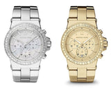 Michael Kors Dylan Quartz Gold Dial Gold Steel Strap Watch For Women - MK5861 Authentic Buy Shop Now